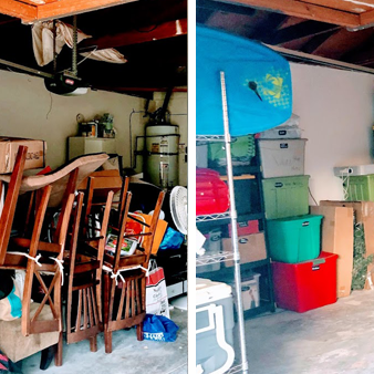Garage Before & After